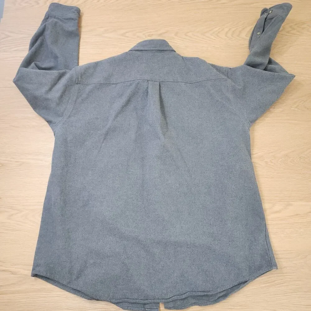 Carhartt Loose Fit Mid Weight Chambray L/S Button-down Men’s XXL - Picture 4 of 12